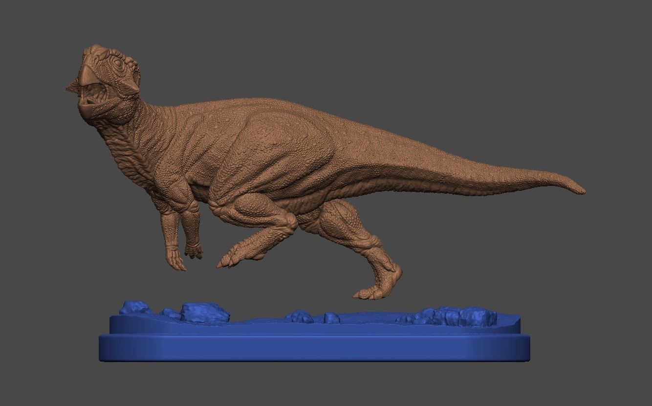Psittacosaurus 3 3D print model_4