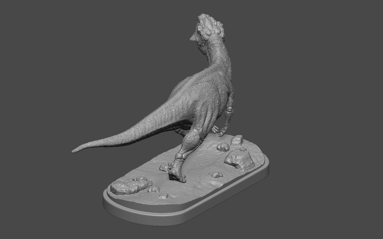 Psittacosaurus 3 3D print model_8