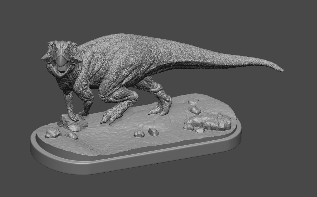 Psittacosaurus 3 3D print model_6