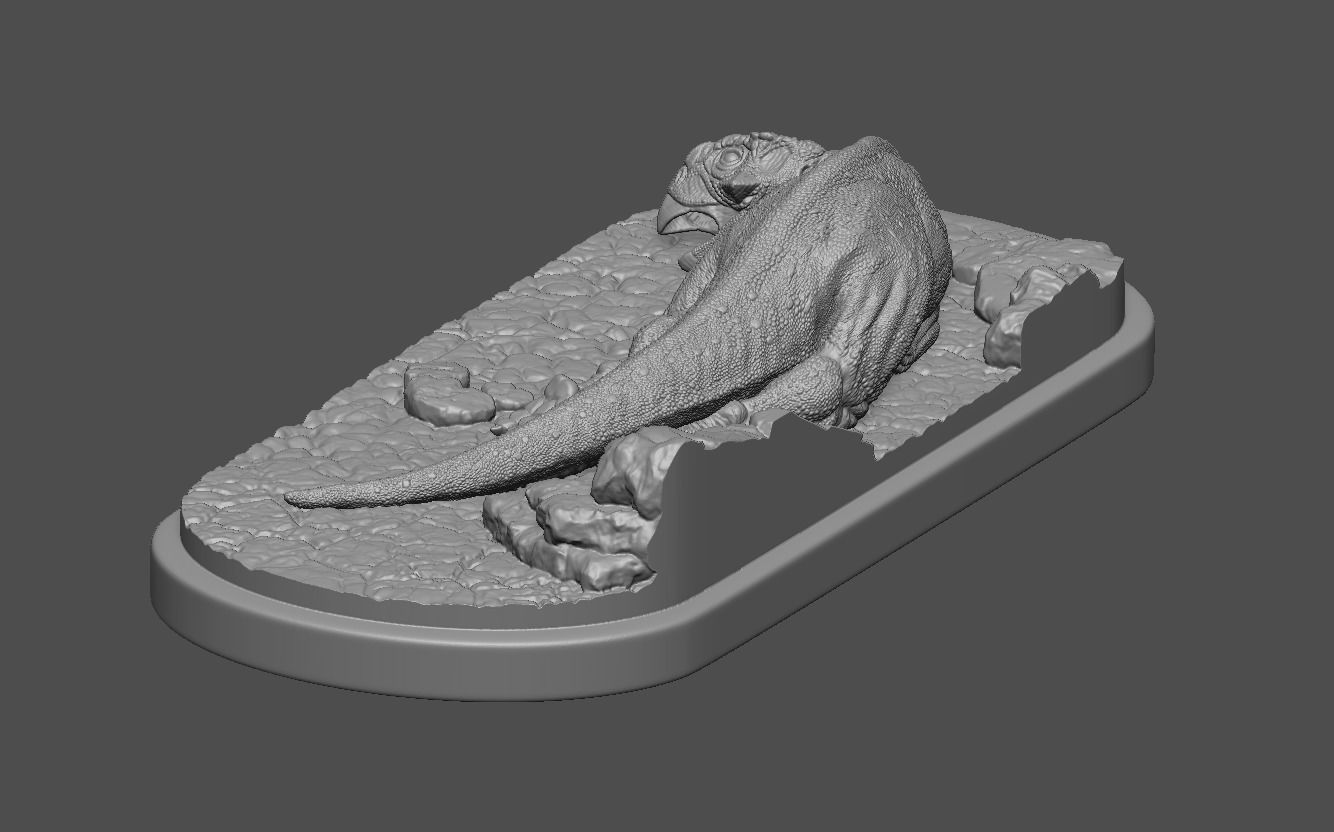 Psittacosaurus 5 3D print model_6