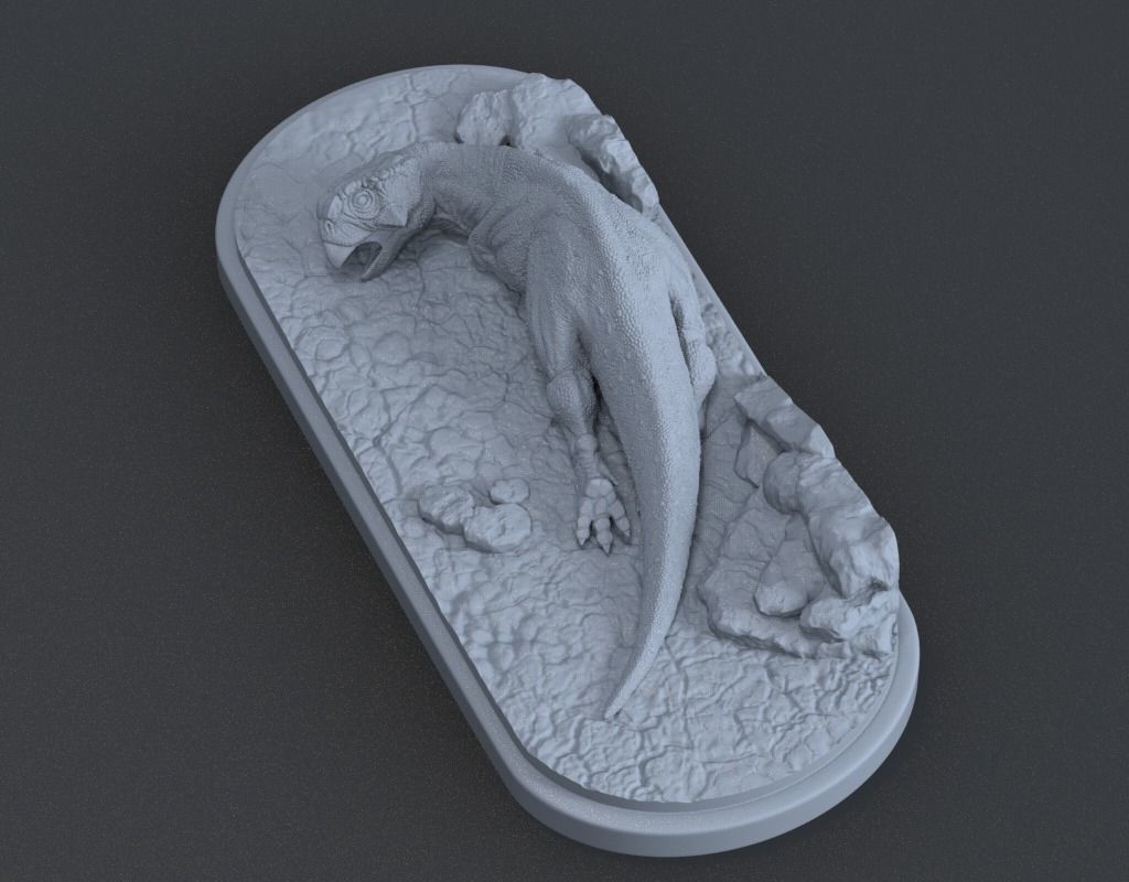 Psittacosaurus 5 3D print model_2