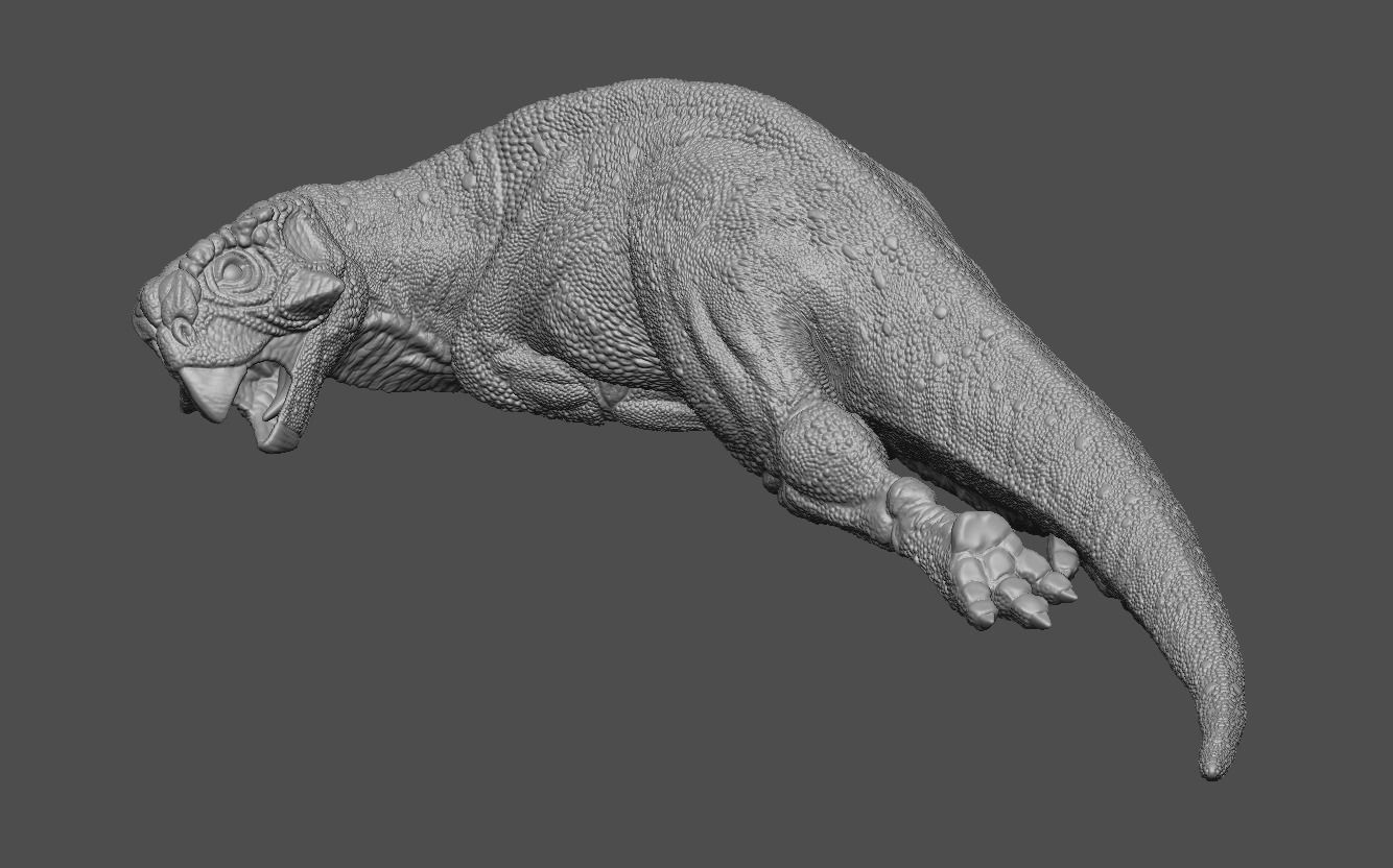 Psittacosaurus 5 3D print model_9
