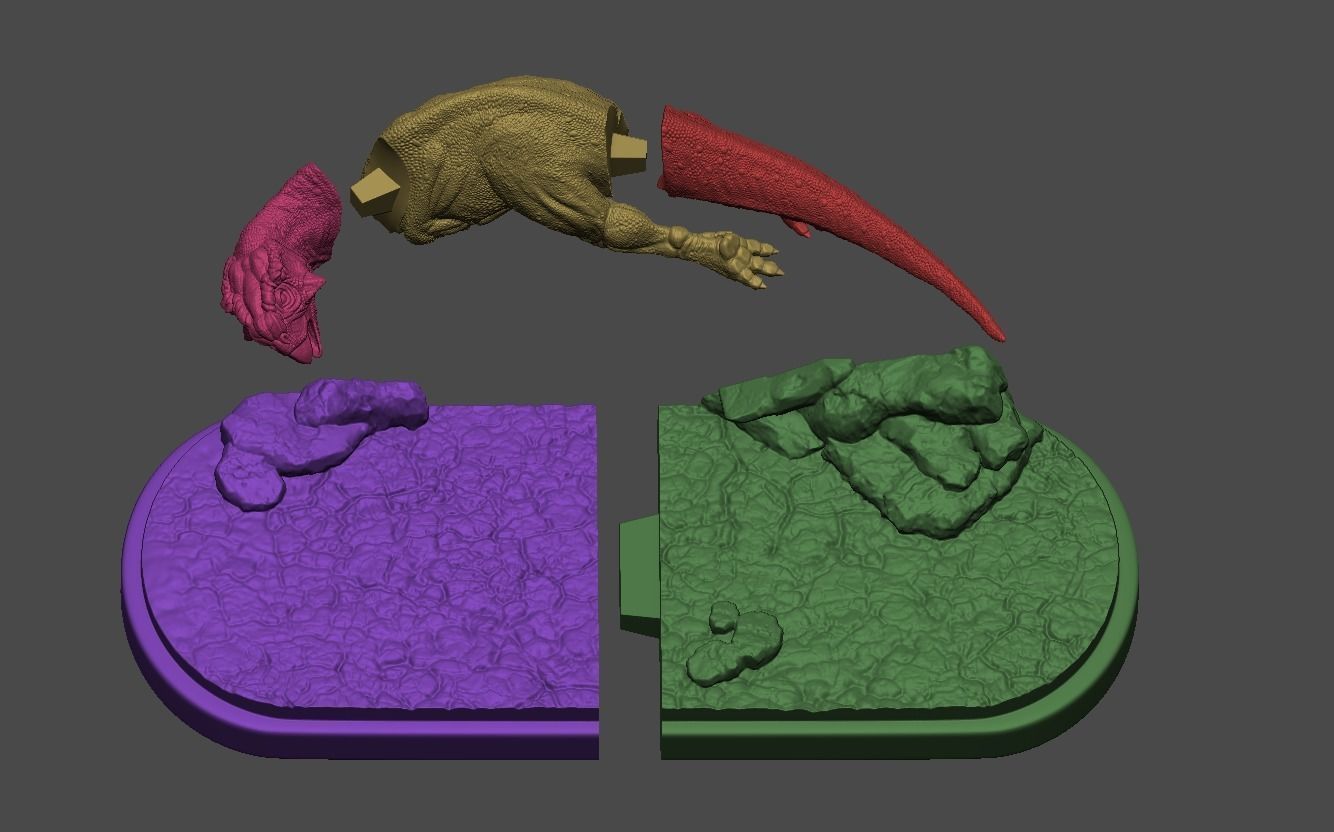 Psittacosaurus 5 3D print model_3