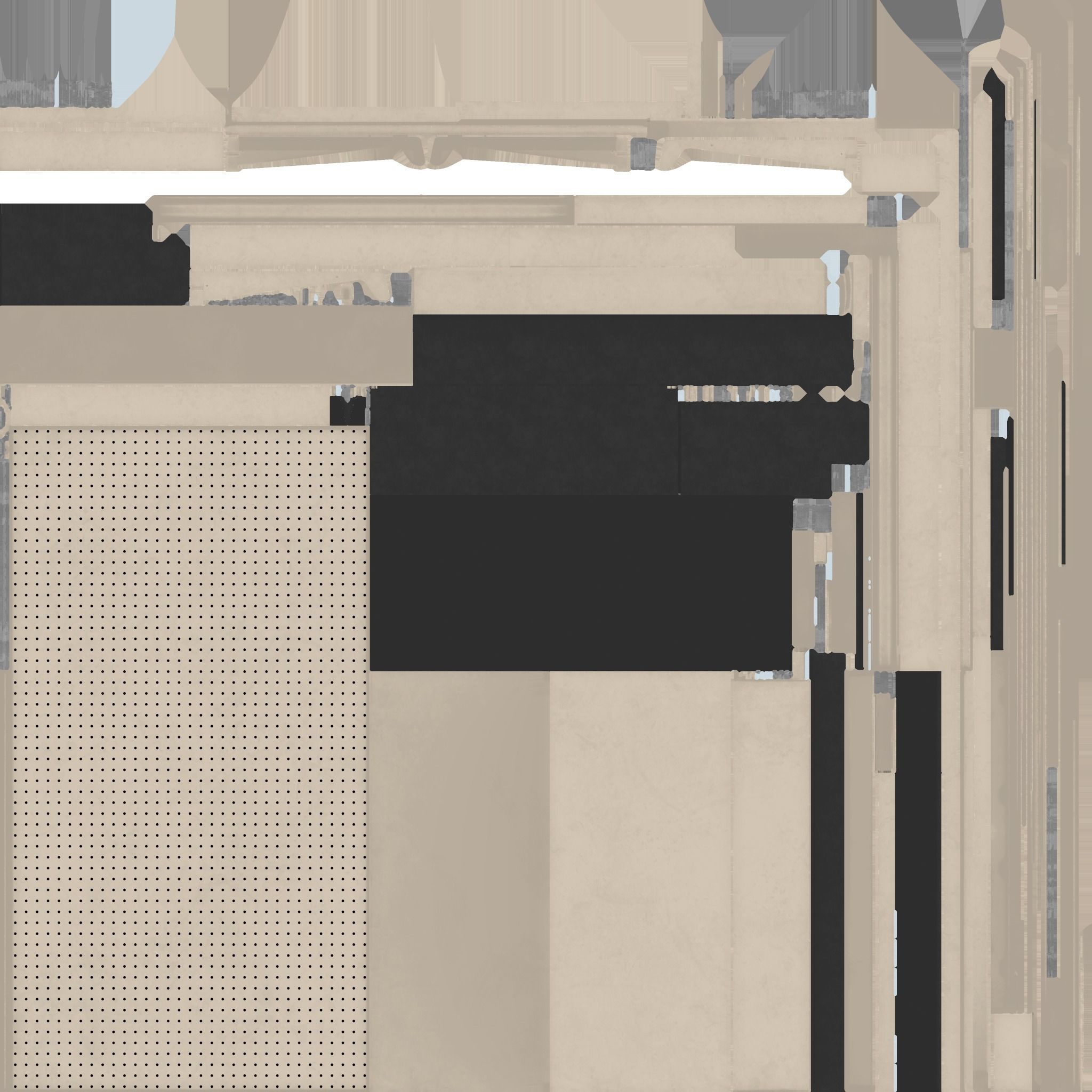 Grocery Store Shelf with 4K Textures Low-poly 3D model_17