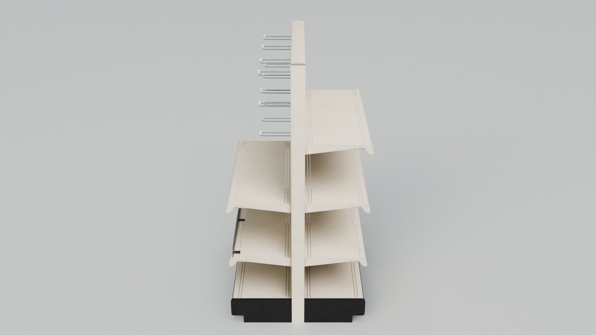 Grocery Store Shelf with 4K Textures Low-poly 3D model_11