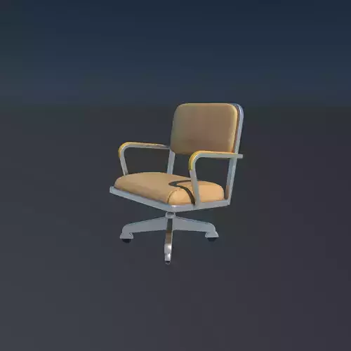 Vintage Officechair  3D model