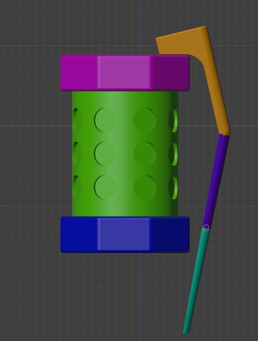 Bakugo Stealth Gauntlets 3D print model_5