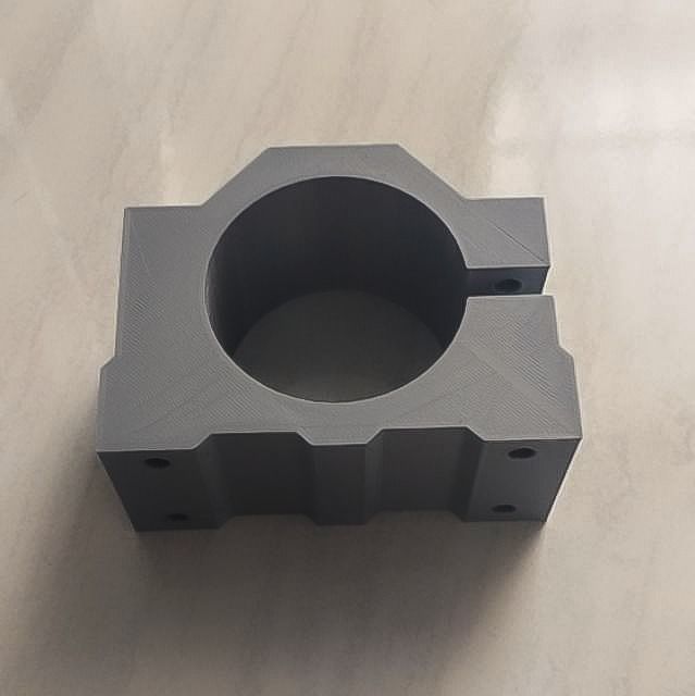 Trimmer Router Clamp Modern Maktec Bracket Spindle Clamp 65mm 3D print model_5