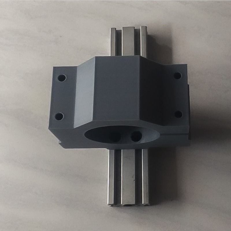 Trimmer Router Clamp Modern Maktec Bracket Spindle Clamp 65mm 3D print model_4