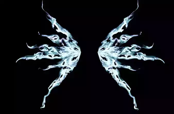 Ghost Flame Wings Vfx Animation