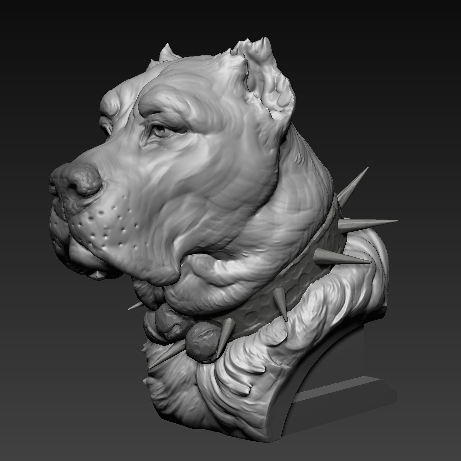 Kangal Dog 3D print model_3