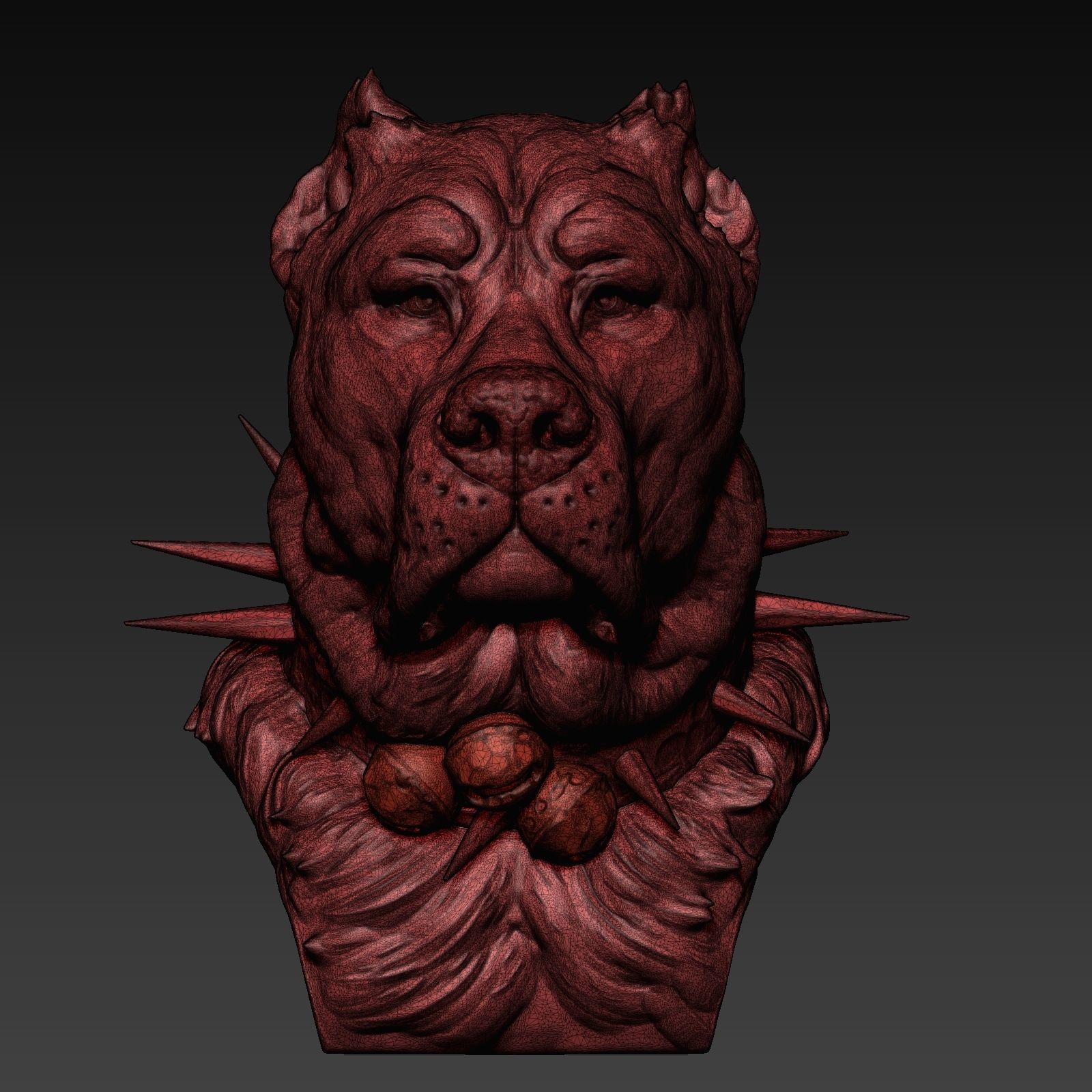 Kangal Dog 3D print model_8