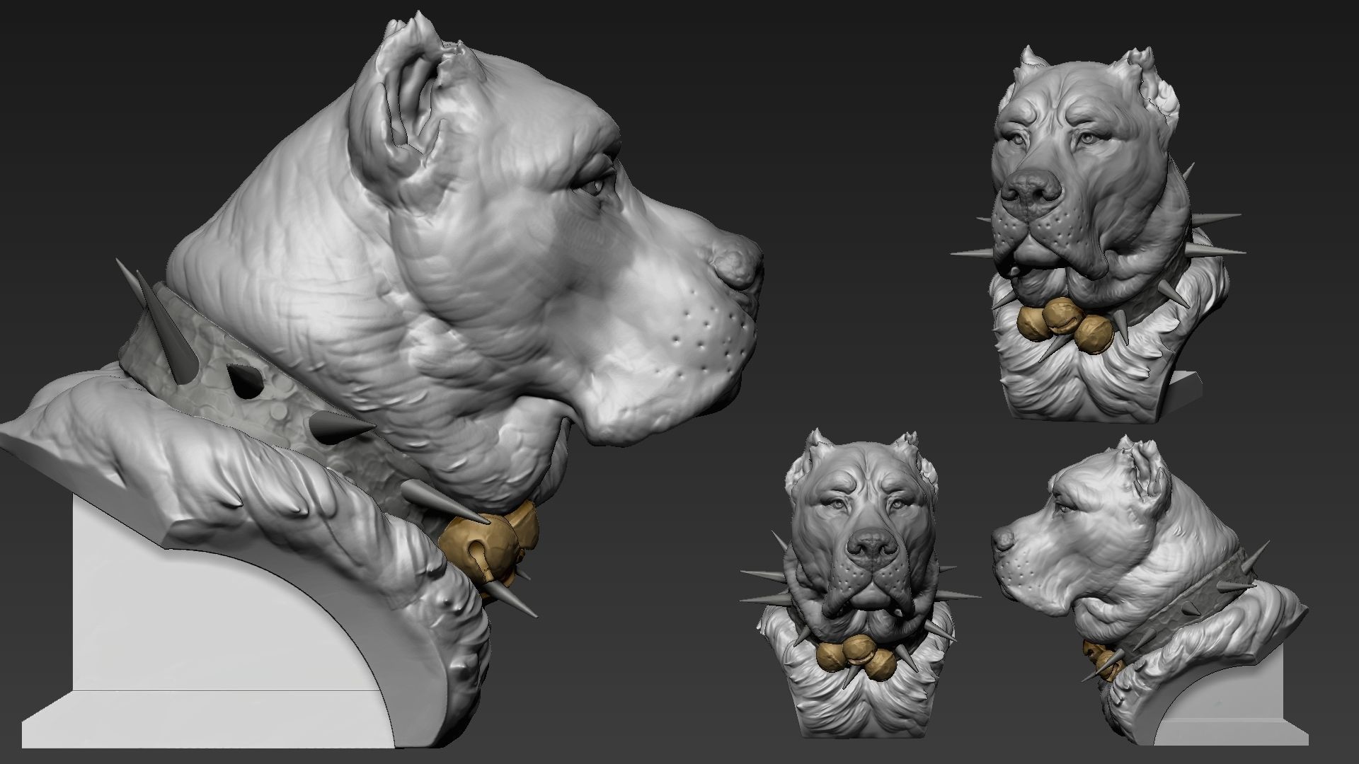 Kangal Dog 3D print model_1