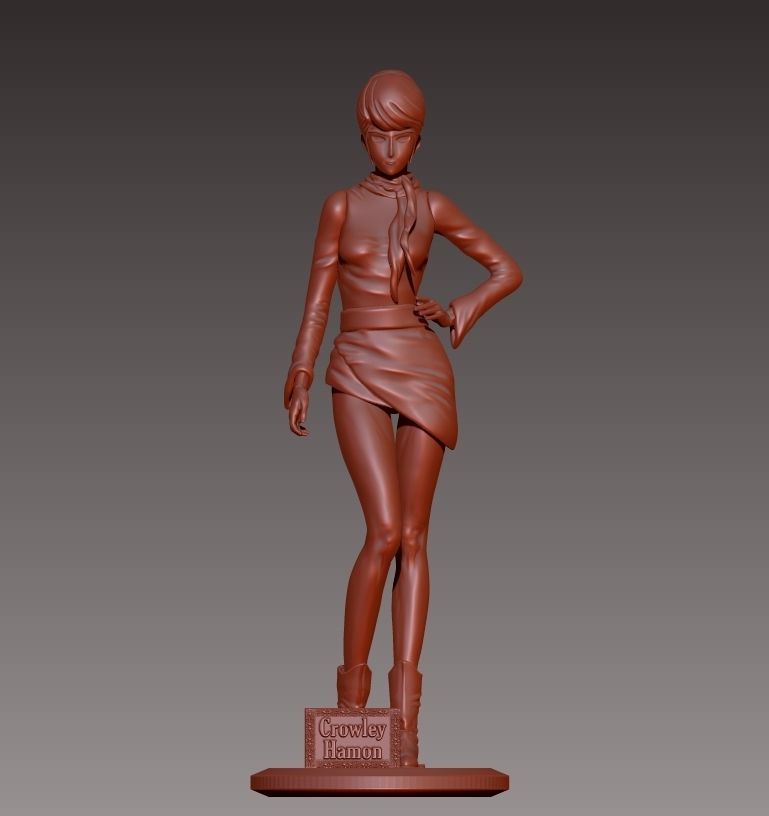 Crowley Hamon 3D print model_10