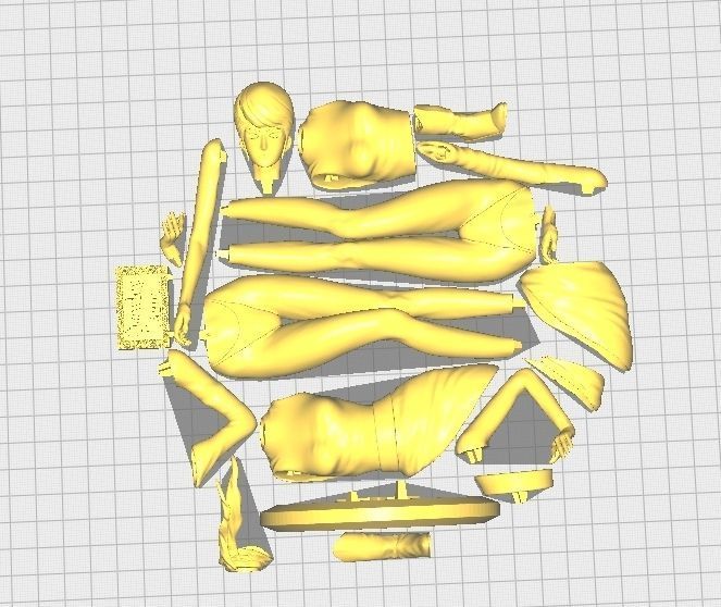 Crowley Hamon 3D print model_13