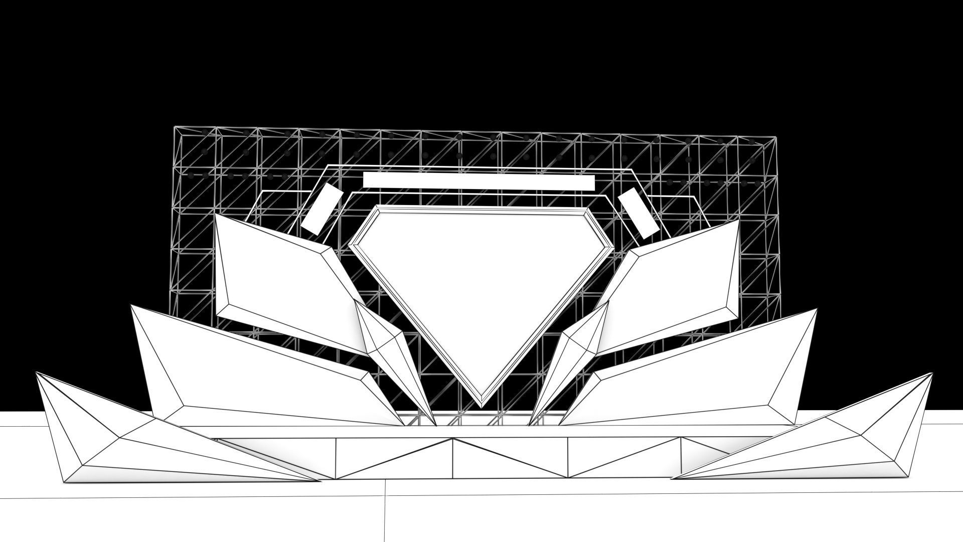 Concert Stage 06 design 3D model_5