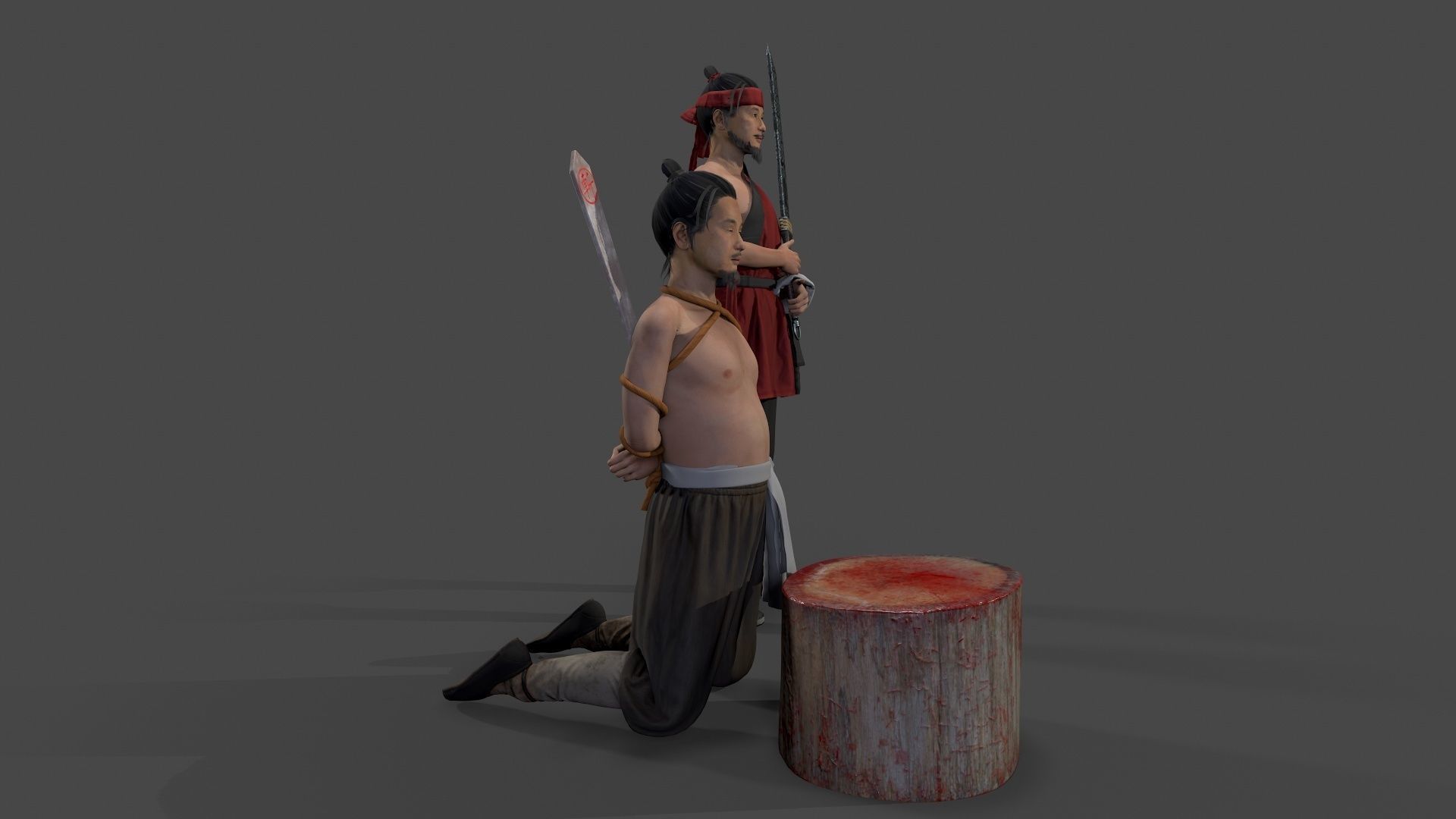 executioner Low-poly 3D model_3