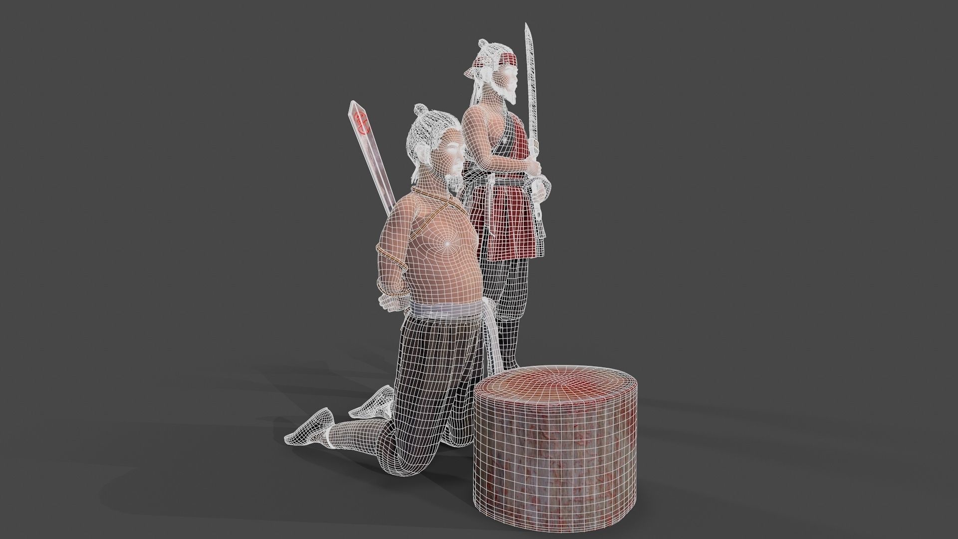 executioner Low-poly 3D model_8