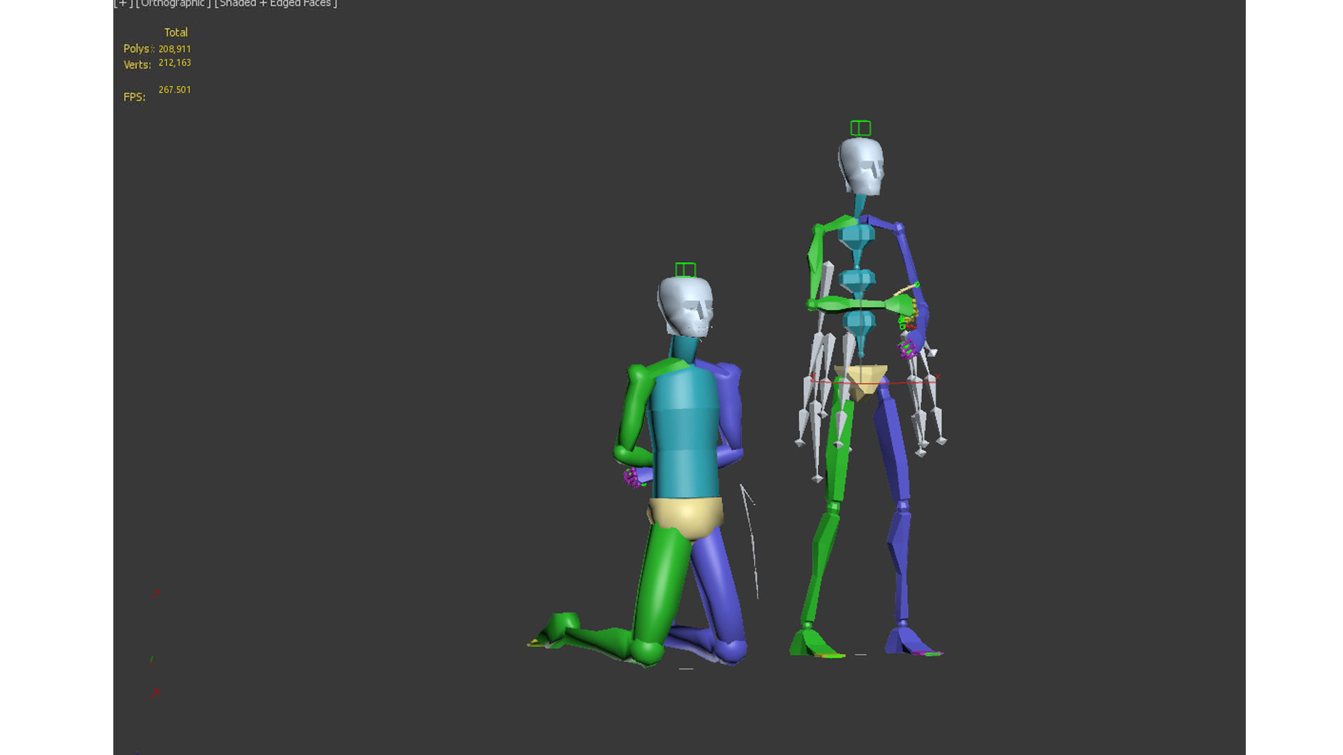 executioner Low-poly 3D model_11