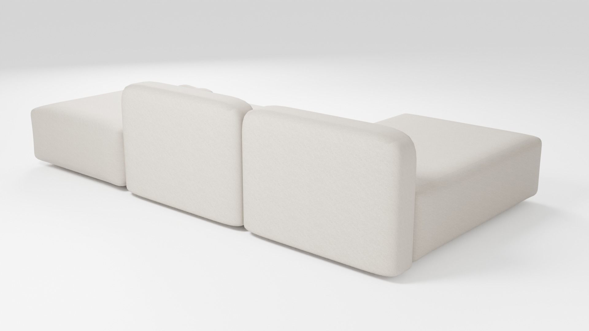 Designer elegant sofa 3D model_2