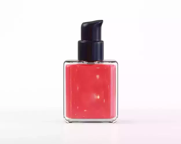 Nail Polish Low-poly 3D model