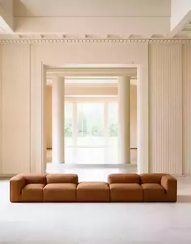 Tacchini Le Mura Compositional Sofa 3D Model