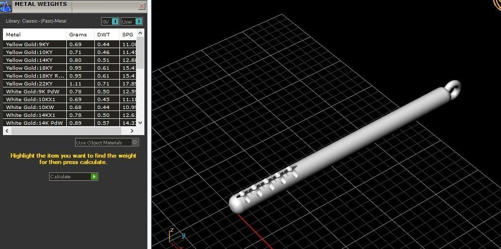 Pendant Model 5945 3D print model_6