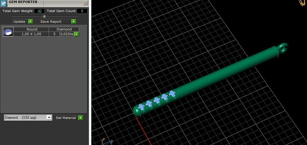 Pendant Model 5945 3D print model_7