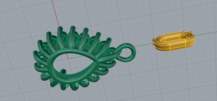 Pendant Model 5944 3D print model_4