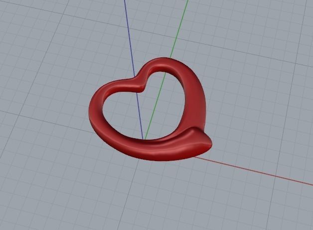 Heart Model 5943 3D print model_3