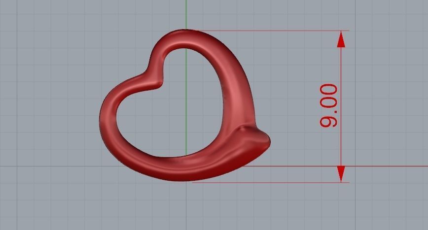 Heart Model 5943 3D print model_6