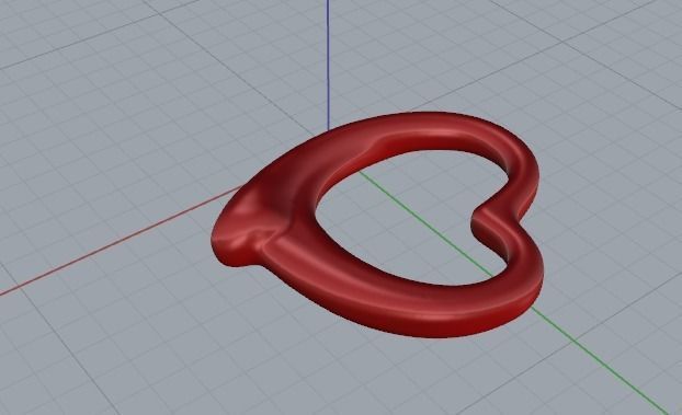 Heart Model 5943 3D print model_4