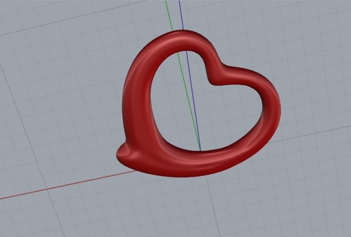 Heart Model 5943 3D print model_2