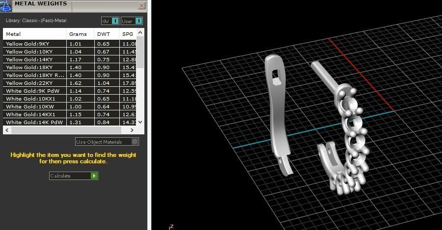 Earrings Model 5925 3D print model_6