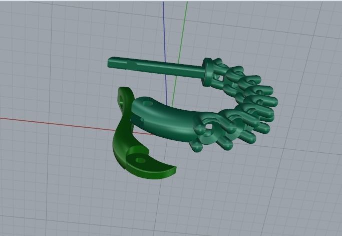 Earrings Model 5925 3D print model_4