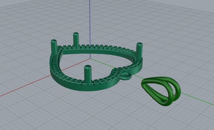 Heart pendant Model 5916 3D print model_3