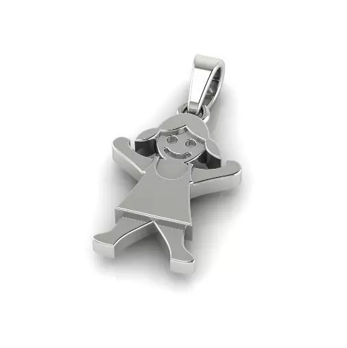 Boy pendant Model 5914 3D print model