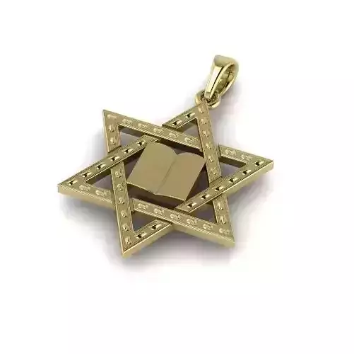Star of David pendant Model 5908