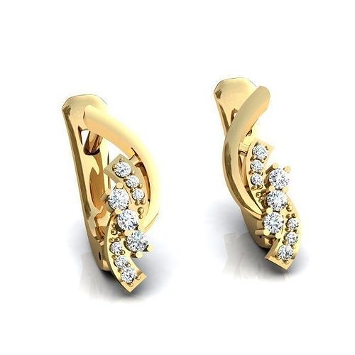 Earring 3D print model