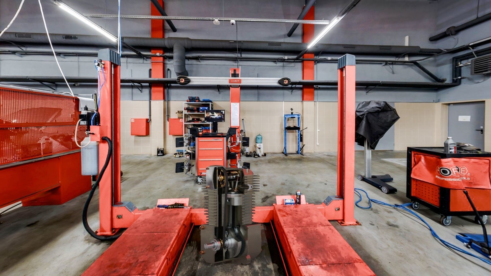 Realistic Engine - Internal Combustion Engine Low-poly 3D model_17