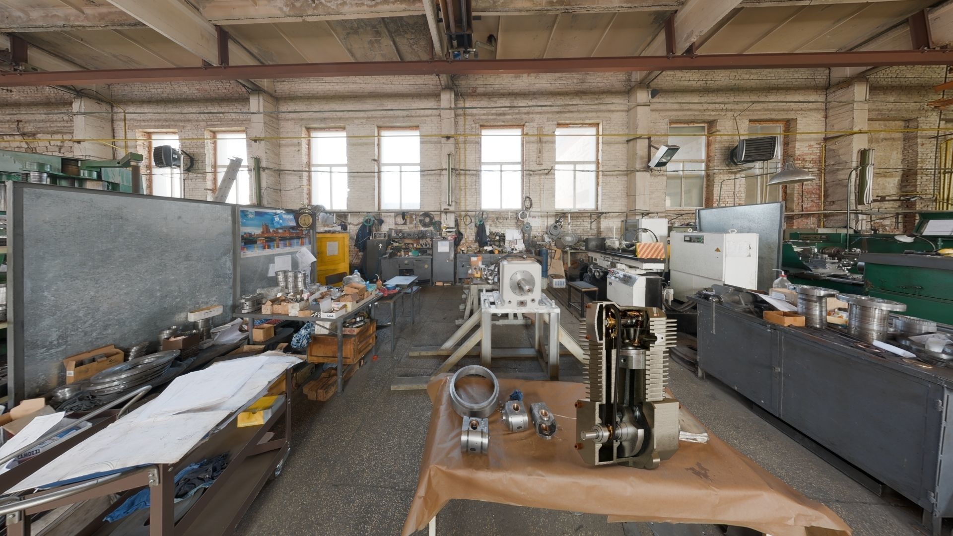 Realistic Engine - Internal Combustion Engine Low-poly 3D model_19