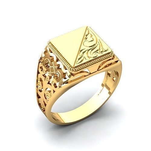 Mens ring 3D print model