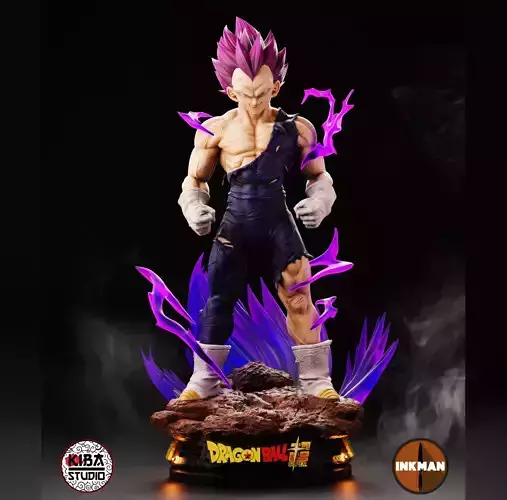 Vegeta Ultra Ego 3D print model
