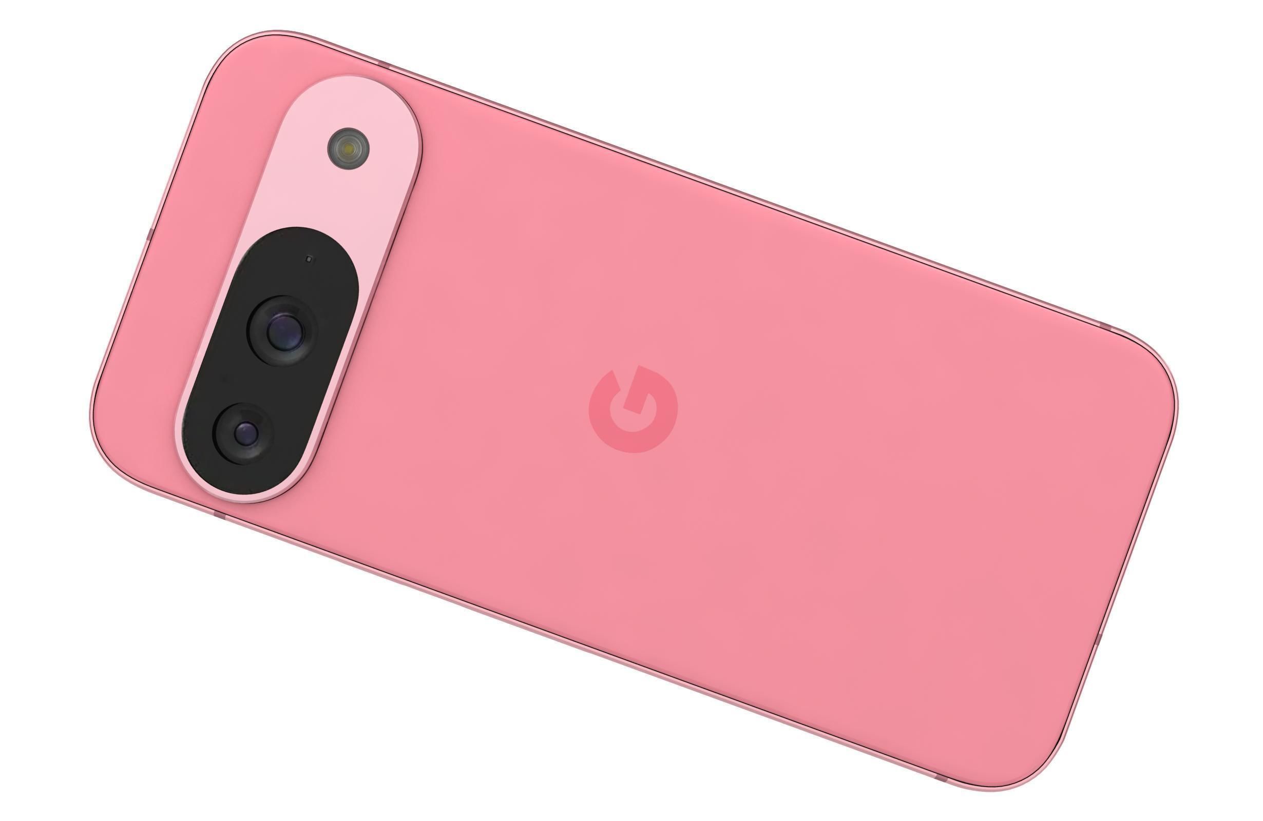 Google Pixel 9 Rose 3D model_11