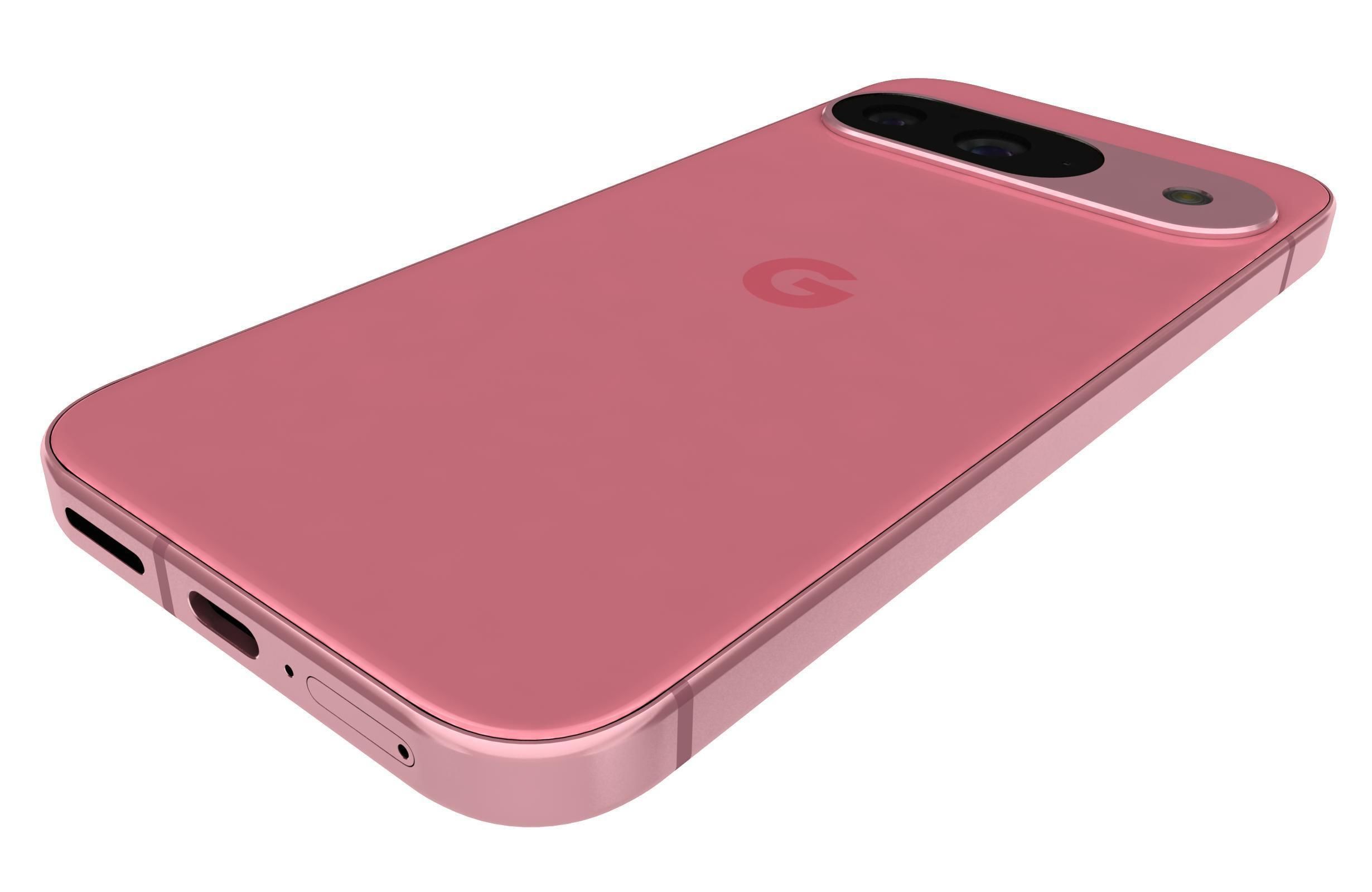 Google Pixel 9 Rose 3D model_14