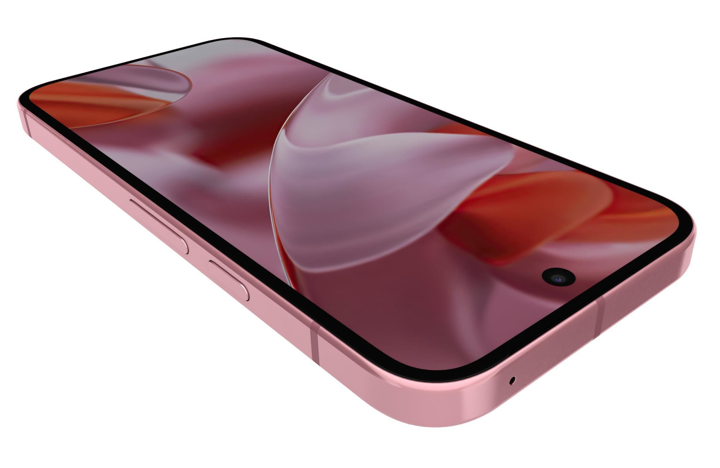 Google Pixel 9 Rose 3D model_13