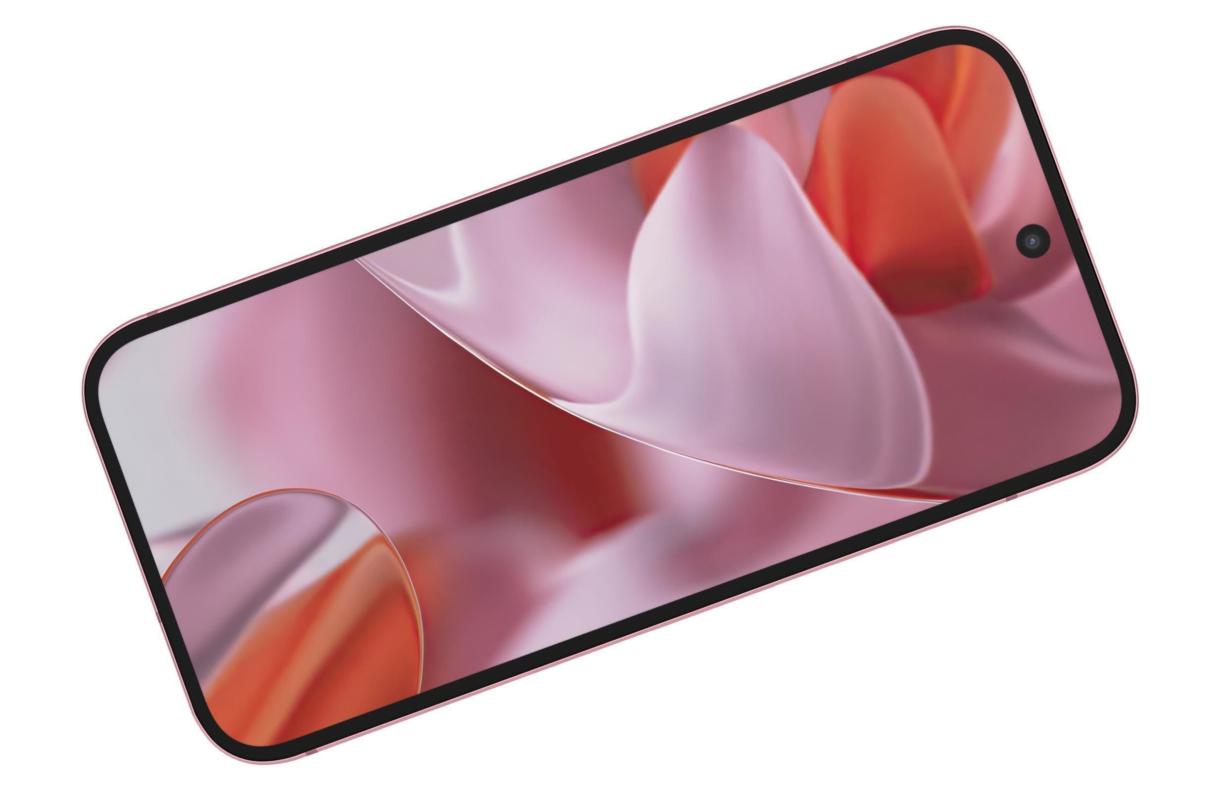 Google Pixel 9 Rose 3D model_10