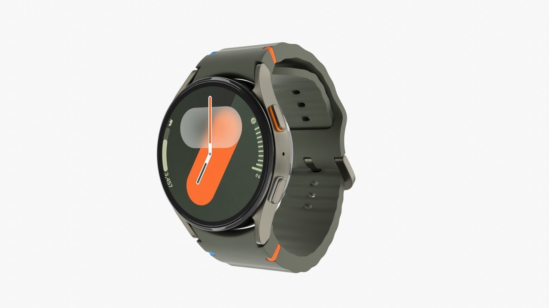 Samsung Galaxy Watch 7 Green 3D model_2
