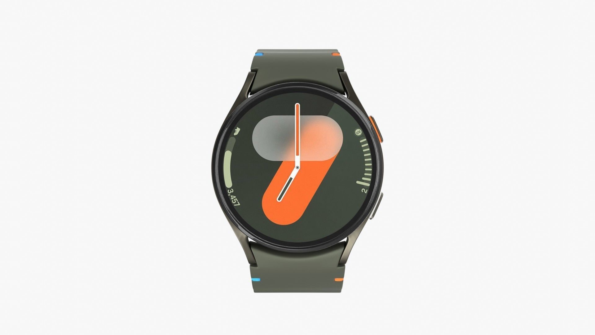 Samsung Galaxy Watch 7 Green 3D model_1