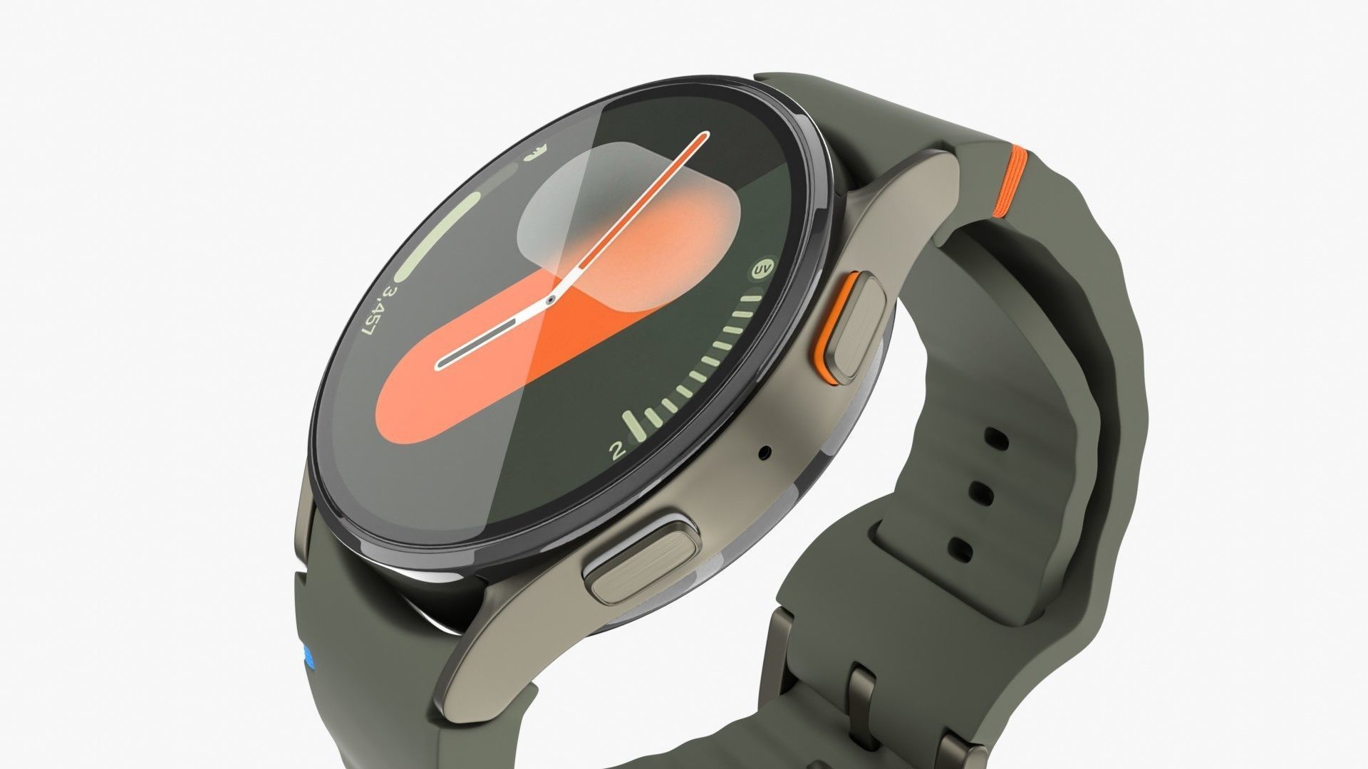 Samsung Galaxy Watch 7 Green 3D model_6